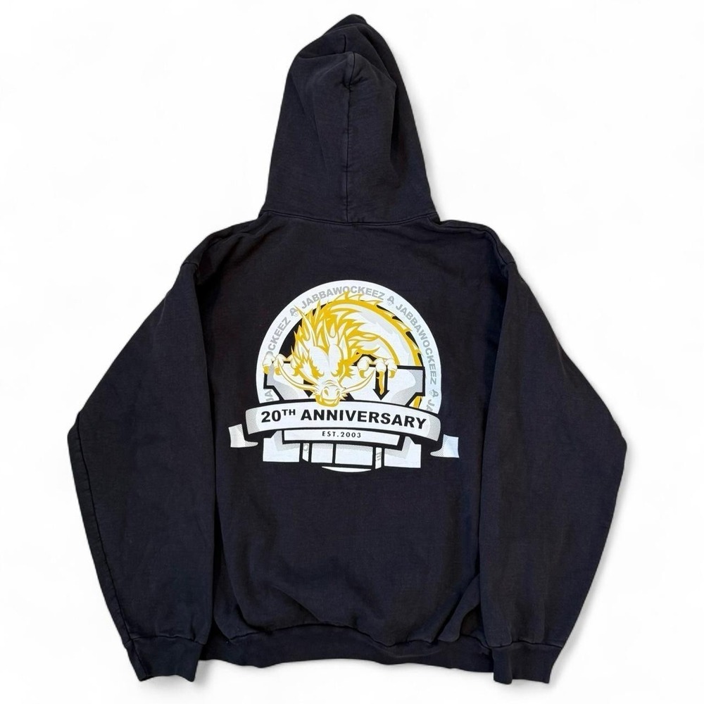 Jabbawockeez 20th Anniversary Heavyweight Dragon Hoodie Adult XL Made In The USA